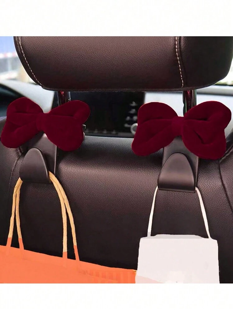 Car Headrest Hook, Butterfly Shaped Backseat Hanger For Decor And Storage - one-size - View 2