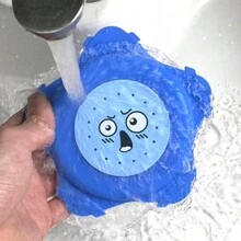 Disco Voador Aspergidor de Água de Silicone, Brinquedo de Água de Praia Disco Voador, Silicone Reutilizável de Absorção Rápida - Multicolorido - Visão 6