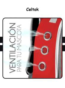 CT2375 1 Pieza Mochila Transportadora/Portadora Burbuja Para Mascotas - Negro - Ver 3