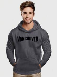 Men Sweatshirts - 深灰色 - 查看 1