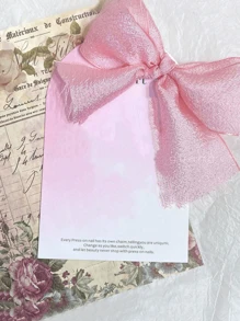 Thẻ Bấm Kích Thước Móng Tay, Thẻ Hướng Dẫn Sử Dụng Móng Tay, Bưu Thiếp | Dụng Cụ Bấm Móng Tay Hướng Dẫn Định Kích Thước Cho Móng Tay Bấm Vào | Thiết kế nơ, có băng - Nhiều màu - Xem 9