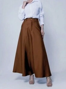 Women Skirts - Bronze - View 1