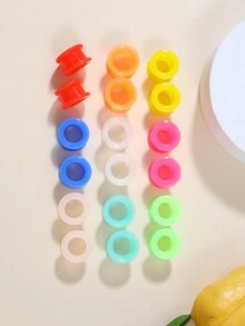 18pcs/Set 12mm High Round Edge Silicone Earplugs With General Horn Combination, Suitable For Daily Wear And Festival Gifts - Silicone Ear Expanders - View 13