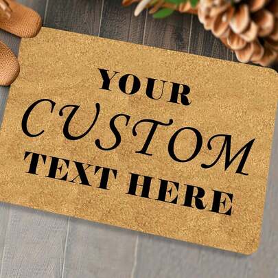 Personalized Doormat-Custom Door Mat-Customized Doormat-Personalized Gift-Custom Gift-Housewarming Gift-Birthday Gift-Welcome Door Mat