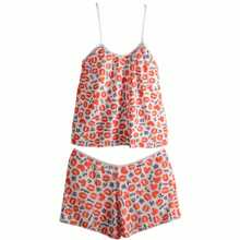 Women Pajama Sets - 黑與白 - 查看 2