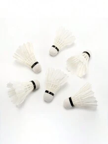 3 件/套鹅毛羽毛球，娱乐和训练优质羽毛球桶 - 黑與白 - 查看 2