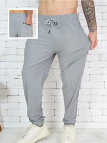 Pants For Professional And Amateur Training Dry Fi Imported Lisa Basica-3 Pockets - 灰色 - 查看 1