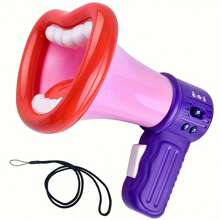 三合一多功能变声器，具备3种不同音效、带录音功能的扩音器和循环播放功能，适用于室内/室外游戏、足球、棒球、曲棍球、啦啦队、教练或安全演习。 - 彩色 - 查看 11