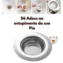 Dreno de Pia de Cozinha Resistente Original de Aço Inoxidável 5,4cm 7,2cm 9,0cm 11,5cm, Cozinha, Banheiro, Casa, Fornecedores Domésticos