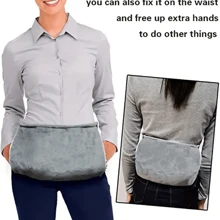 3 Pieces Set: Electric Water Filled Waist Belt, Hot Water Bottle & Warming Hand Warmer For Back And Belly Warming - Pattern - View 6