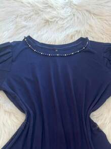 Women Blouses - Azul Marino - Ver 2