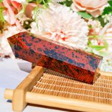 帶來活力和力量： 1入天然棕色黑曜石水晶塔，瑪瑙黑曜石治療水晶棒，用於靈性，具6個面的光柱形狀，水晶棱柱棒，靈氣治療根輪，天秤座生命石，寶石家居裝飾，房間裝飾，辦公室裝飾，桌面裝飾，天然水晶石材，用於冥想和治療的禮物，水晶收藏禮品，情侶禮物，姐妹禮物，最好的朋友禮物，媽媽禮物，女友禮物 - 水晶柱子 - 查看 6