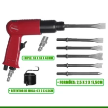 Kit With 9 Pieces Pneumatic Breaker Drill Hammer - 灰色 - 查看 3