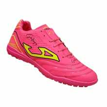 Tenis Futbol Rápido Fut7 para Mujer Dama Gattuso 719 Rosa Malibu Amarillo - Rosa - Ver 4