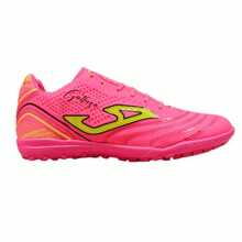 Tenis Futbol Rápido Fut7 para Mujer Dama Gattuso 719 Rosa Malibu Amarillo - Rosa - Ver 1