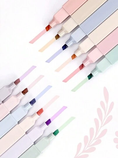 6個セット クリエイティブ 単頭蛍光ハイライターペン、6色の蛍光カラー、斜めチップ設計、目に優しい、ハイライト、メモ、塗り絵に最適、先生や学生への贈り物に最適、聖書の学習やバックトゥースクールにも最適