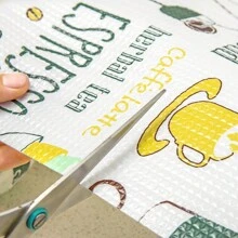 1 Roll 30*200cm Multifunction Kitchen Liner, Cute Cartoon Print Non Adhesive Moisture-Proof Waterproof Oil-Proof Drawer Paper For Wardrobe & Shoe Rack - Multicolor - View 7