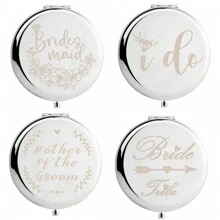 Wedding Mirror Bridesmaids Gift Ceremonial Mirror Proposal Gift Double Folding Mirror - Mother's Day Mirror Birthday Gifts Graduation School Decor School Surprise Dormitory Decor Back To School Home Decor Room Decor School Supplies