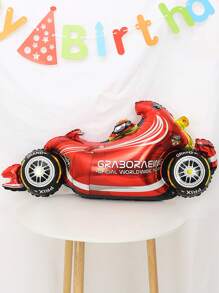 Set de 8 globos grandes con números del 0 al 9 de 40 pulgadas, globos de aluminio con número y diseño de coche, adecuado para decoración de fiesta de cumpleaños