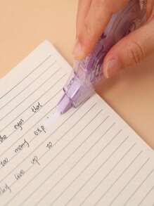 6件/套彩色修正带，简单大容量，学生用光滑修正带 - 彩色 - 查看 3
