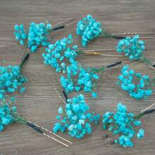 3-10 Pieces Baby's Breath Hair Pin, Gypsophila Hair Pin, Baby's Breath Bridal Hair Pin, Bridal Hair Accessories, Dried Flower Hair Pins - Multicolor - View 9