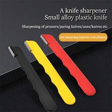 2pcs Knife Sharpener, Removable Blade Sharpening Tool For Scissors And Kitchen Knives - one-size - View 2