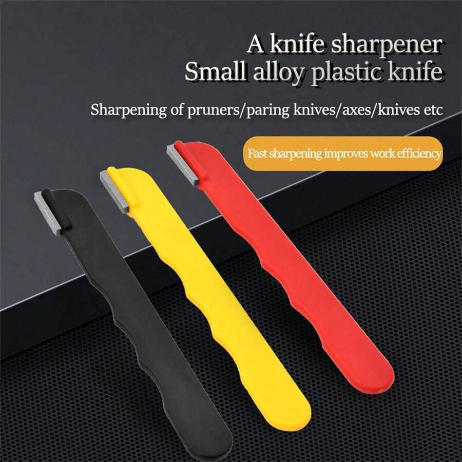 2pcs Knife Sharpener, Removable Blade Sharpening Tool For Scissors And Kitchen Knives