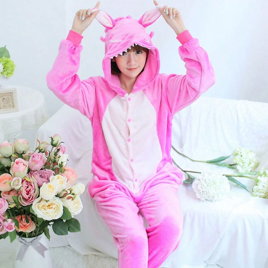 Pijamas completas calientitas  unisex mujer y hombre pijama en parejas disfraz anime cosplay costumes stichtch, pijamas de franela  para dama ropa de cartoon anime invierno mamelucos mameluco de dinosaurio   mono de gato y Panda, monos de animales, disfraces de Halloween y Chiristmas  ropa para el hogar regalo dormir , recuerdo adulto mameluco de chimuelo pijama caballero