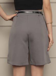 Women Shorts - Xám - Xem 2