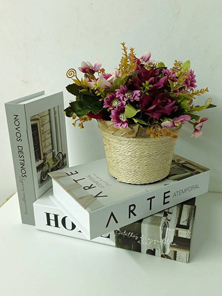 Artificial Plant Arrangements - Gỗ đỏ - Xem 1