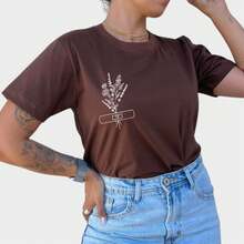 Women T-Shirts - Rỉ Nâu - Xem 2