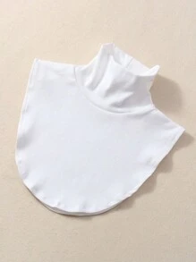 4件/1件装高领纯色薄款/厚款/透气/高弹力假领，保护颈部，适合日常佩戴，可搭配连衣裙、衬衫、毛衣等，也适合毕业典礼、迪斯科等场合。 - 彩色 - 查看 15