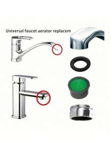 5/10/20pcs Plastic Faucet Aerators, 2.08cm Universal Tap Filter Nozzles, Bathroom Faucet Spouts Mesh, Water-Efficient Sink Accessories Kitchen Items Kitchen Accessories Kitchen Kitchen Tools - Multicolor - View 4