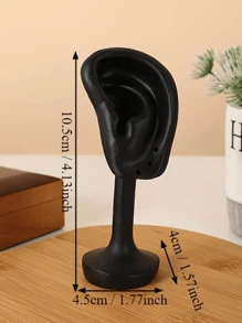 One-Piece Earring Mannequin Display Stand With Lifelike Ears - Perfect For Showcasing Jewelry, Ideal For Live Streaming And Photography In Jewelry Stores - Multicolor - View 10
