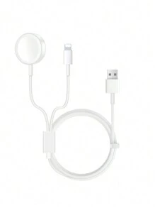 2-in-1 magnetische kabellose Ladestation kompatibel mit und