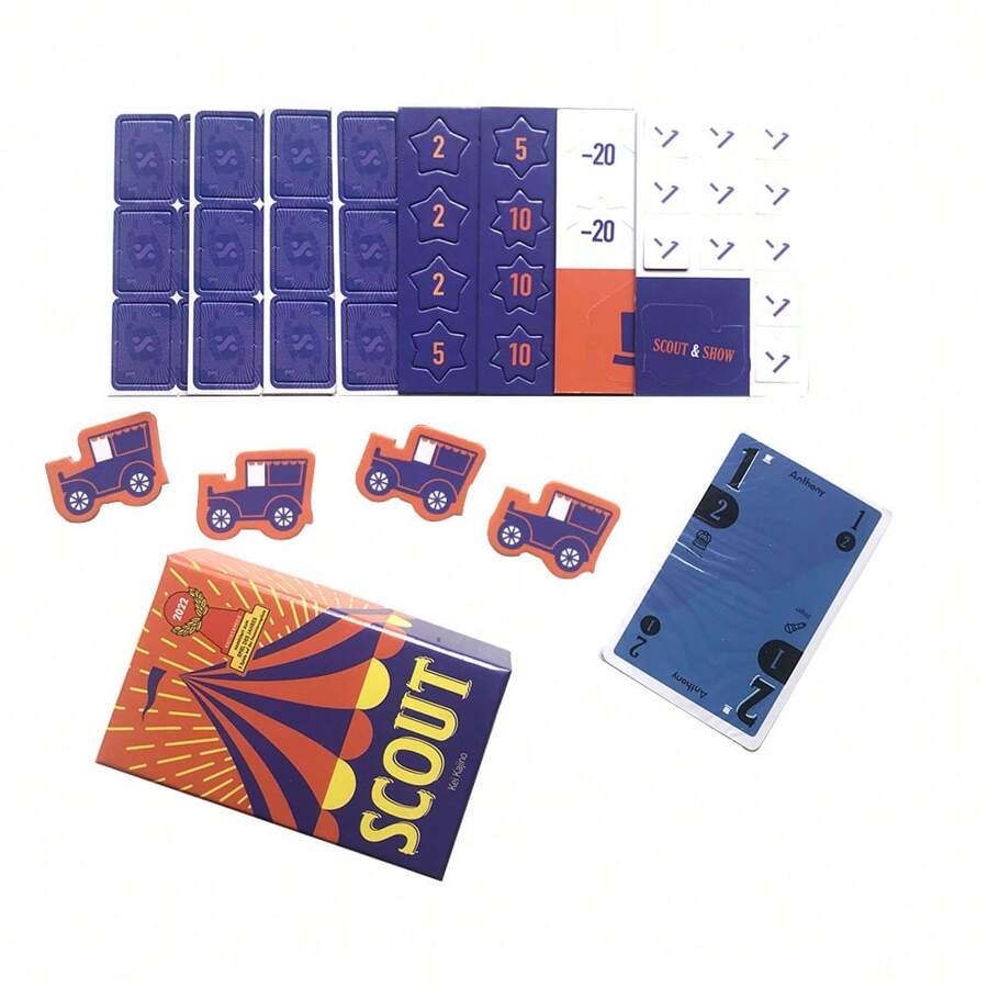 Scout Card Game Circus Board Game For 25 Players, Poker Card Deck For Party SHEIN USA