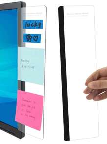 1 Office Desk Accessory Display Message Board Computer Message Board Office Supplies Women And Men Computer Sticker Holder Home Office Accessories Desktop Message Office Decoration - Multicolor - View 10