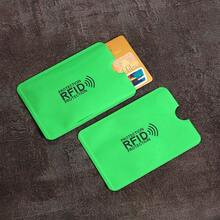 Anti-Magnetic Card Protector For ID, Passport, And Bank Cards With RFID Shielding To Prevent Theft - Green - View 2