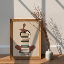 1pc Art, African American Wall Art, Black Art Print, Printable Wall Art, Black Wall Art, Wall Decor, Modern Canvas Wall Art, Posters For Room, Room Decoration Stuff, Home Decor ,Room Decor Aesthetic, Western Decor, Bathroom Kitchen Living Room Bedroom Office Decor