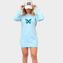 Women Short Dresses - Màu xanh lam - Xem 1