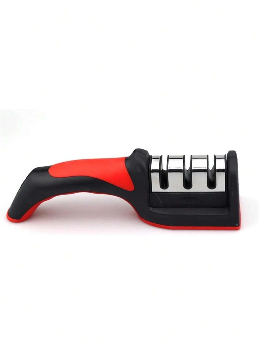 Professional Tungsten Stainless 3 Stage Knife Sharpener - Black - View 1