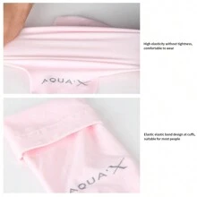 1 Pair Solid Color Outdoor Sports UV Protection Cooling Arm Sleeves - Multicolor - View 4