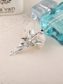 1Pc Arwen Evenstar Necklace Silver Color Crystal Pendant Necklaces For Women Girl Party Jewelry Gift Jewelry