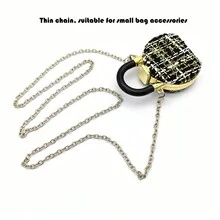 Bag Hardware Chain Strap, Shoulder Crossbody Bag Chain Strap, Fashionable Chain Strap - Silver - View 5