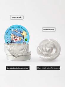 Slime que cambia de color con el cambio de temperatura, de alta calidad, de cristal, que rebota, juguete antiestrés de silicona, empaque de color aleatorio - Multicolor - Ver 2