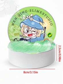 Slime que cambia de color con el cambio de temperatura, de alta calidad, de cristal, que rebota, juguete antiestrés de silicona, empaque de color aleatorio - Multicolor - Ver 8