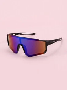 1 Pair Modern Sports Fashion Glasses For Kids, Suitable For Boys And Girls Outdoor Activities, Travel, Holiday And Birthday Gift