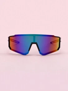 1 Pair Modern Sports Fashion Glasses For Kids, Suitable For Boys And Girls Outdoor Activities, Travel, Holiday And Birthday Gift