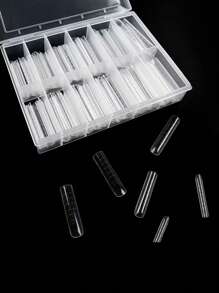 120pcs Nail Dual Forms Nail System Full Cover False Nails Quick Building Mold Tips Fake Nail Shaping Extend Molds Upper Forms For Nails Tip Accessories