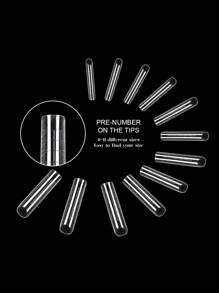 120pcs Nail Dual Forms Nail System Full Cover False Nails Quick Building Mold Tips Fake Nail Shaping Extend Molds Upper Forms For Nails Tip Accessories